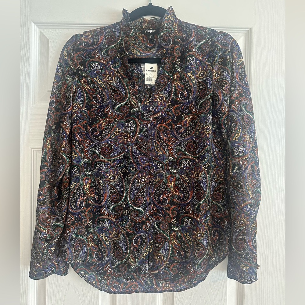 Express Blouse, NWT XS